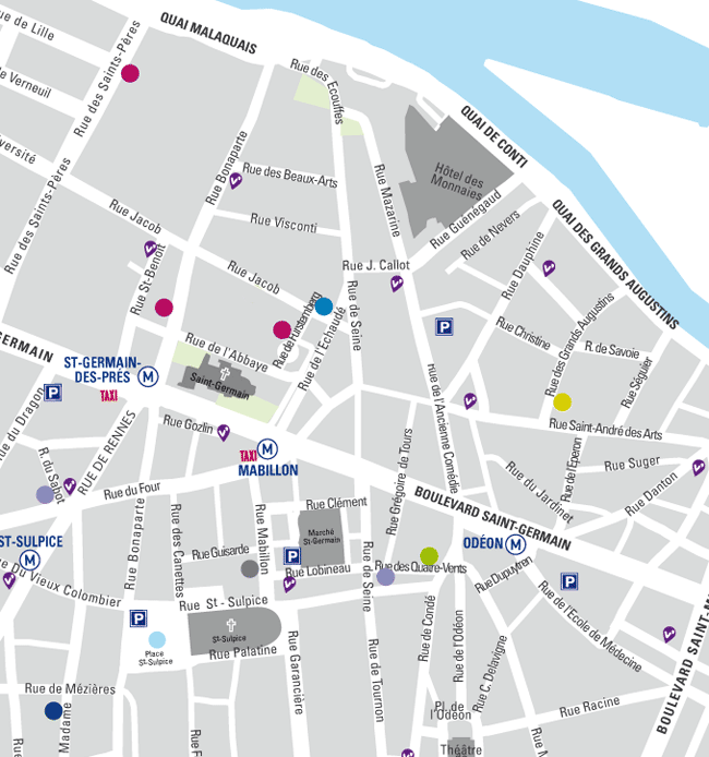 Paris miniguides d�couverte des boutiques design de l'Od�on