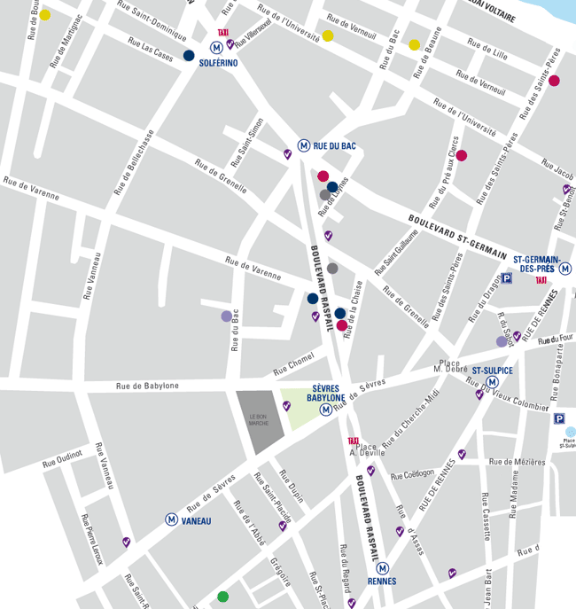 Paris miniguides d�couverte des boutiques design de Saint Germain
